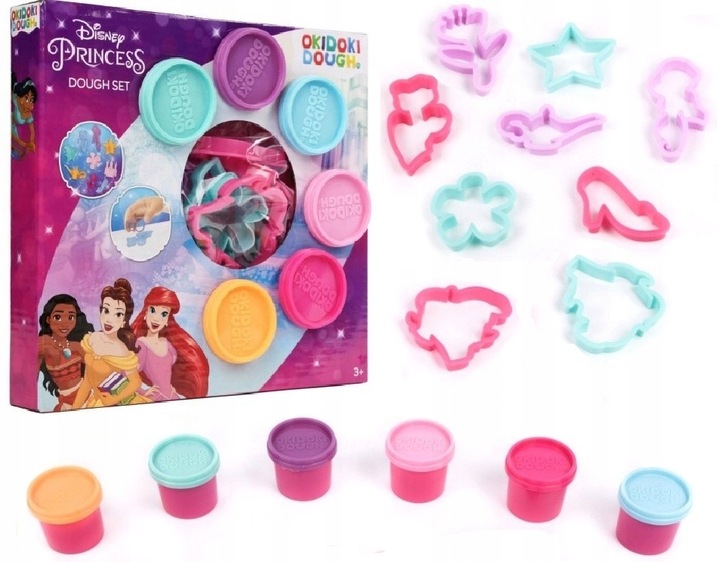 

Ciastolina Disney Princess Zestaw Księżniczki