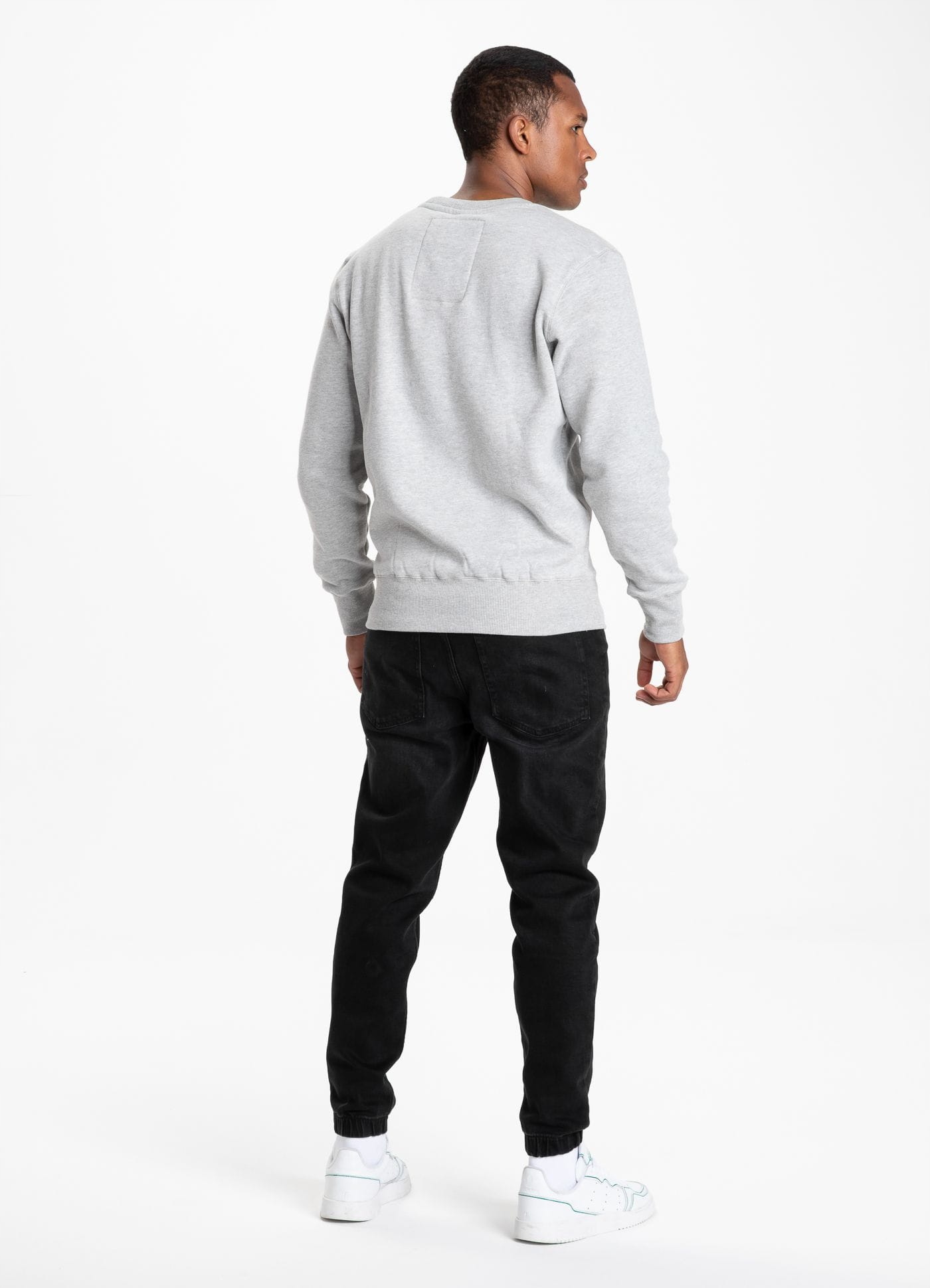 Bluza Pit Bull Small Logo 21 PitBull szara XXL Rozmiar XXL