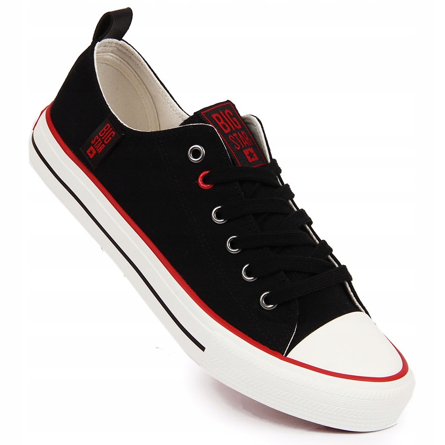 

Trampki niskie męskie czarne Big Star JJ174061 42