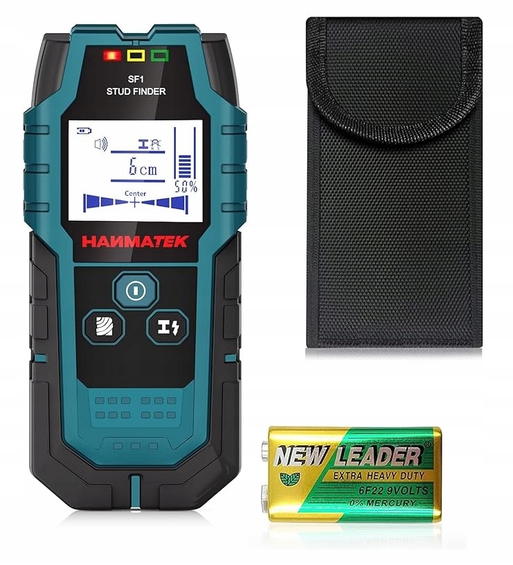 Hanmatek detektor kołków SF1 4w1 do drewna, metalu i przewodów Ac