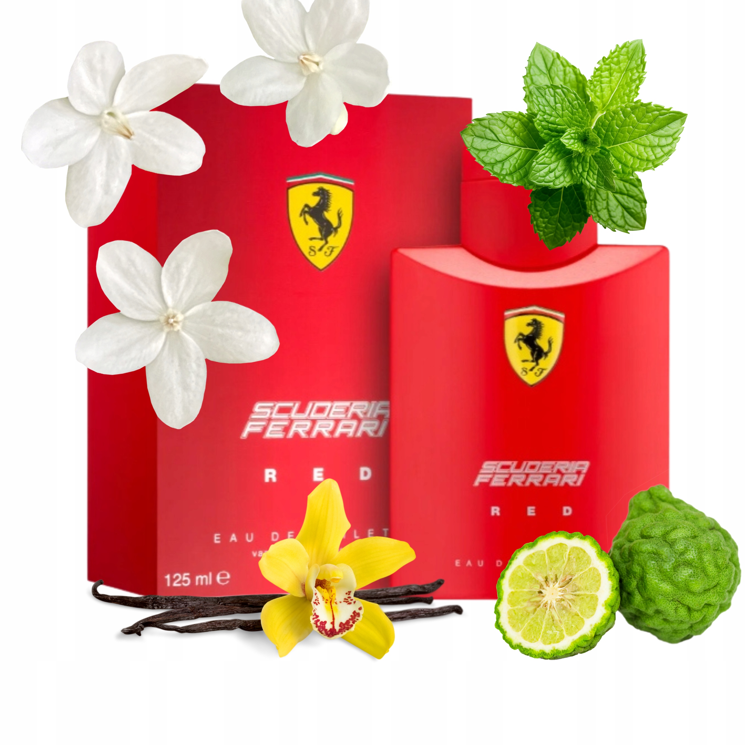 Perfumy Męskie Ferrari Scuderia Red 125 ml woda toaletowa Edt