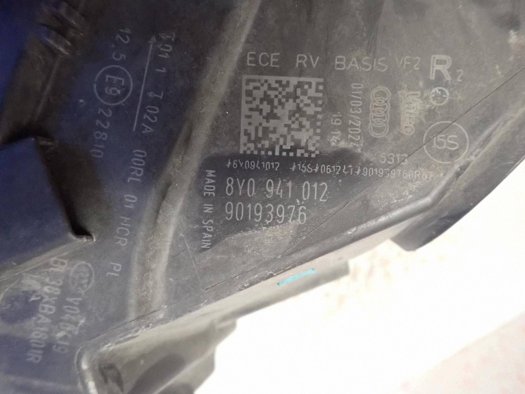 light front right AUDI A3 2020- FULL LED 8Y0941012