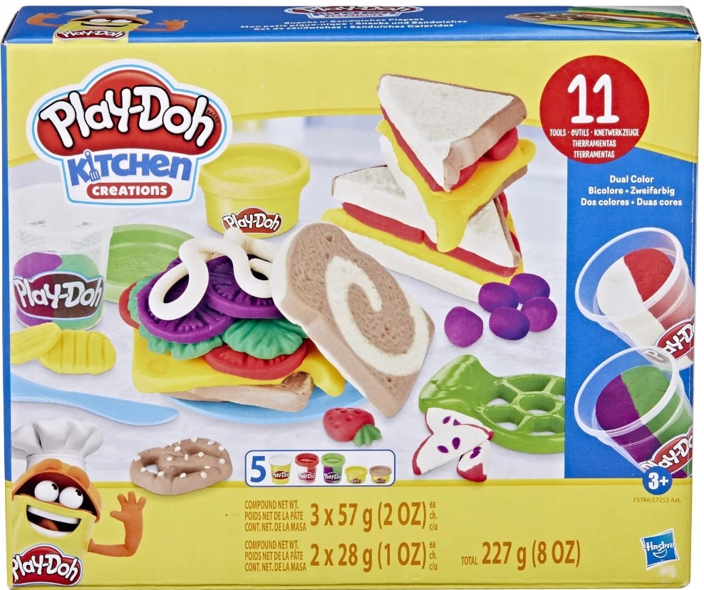 Playdough Sets For Kids Ages 2-4 Play-Doh Cookie Creations Kit