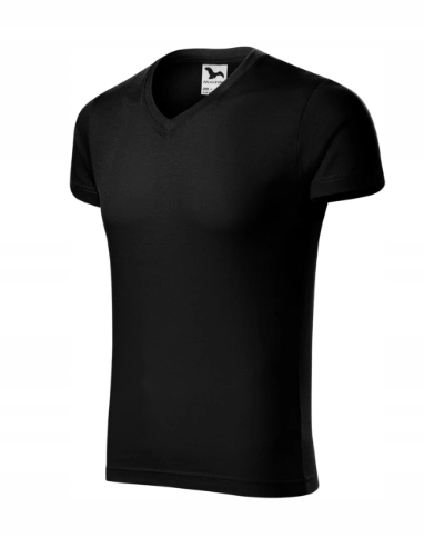 KOSZULKA T-SHIRT MĘSKI V-NECK MALFINI rozmiar M