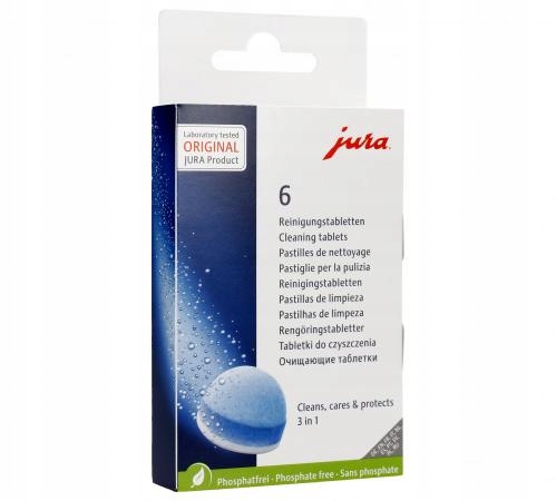 

Tabletki czyszczące Jura do ekspresu do kawy
