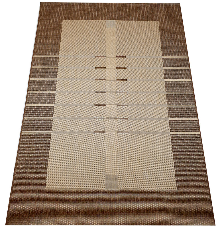 

Dywan Sisal Ramka Natura Balta do sypialni 80x150