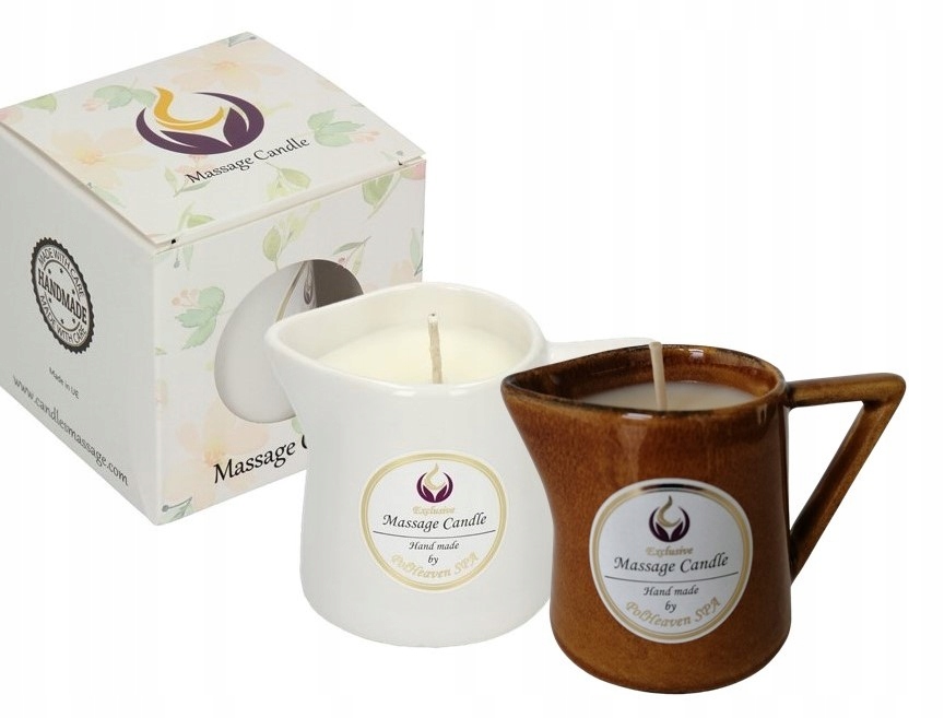 Świeca do masażu "Mleko & miód" 110m