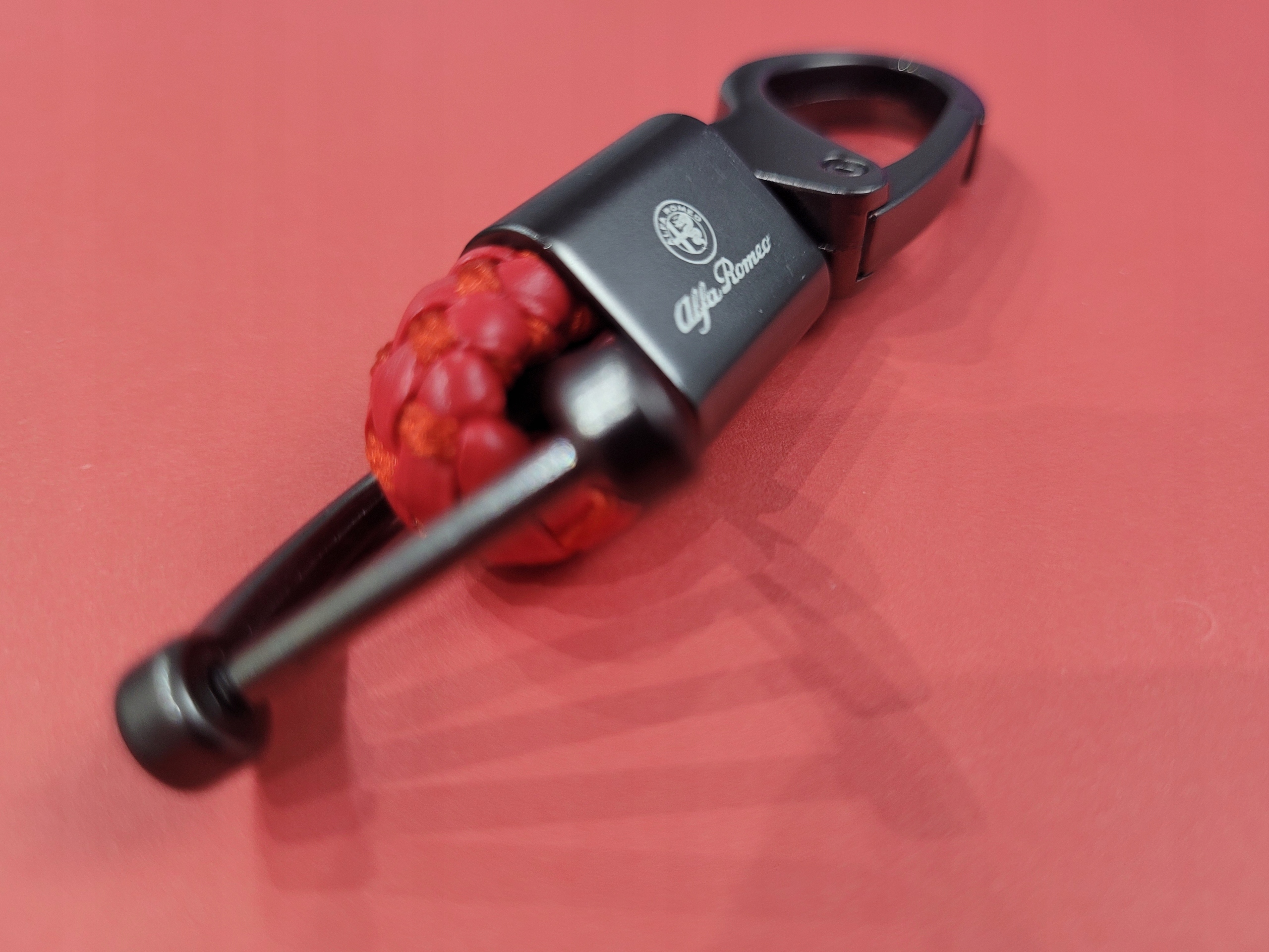 Brelok do kluczy Alfa Romeo pierścienie RED Marka Inny