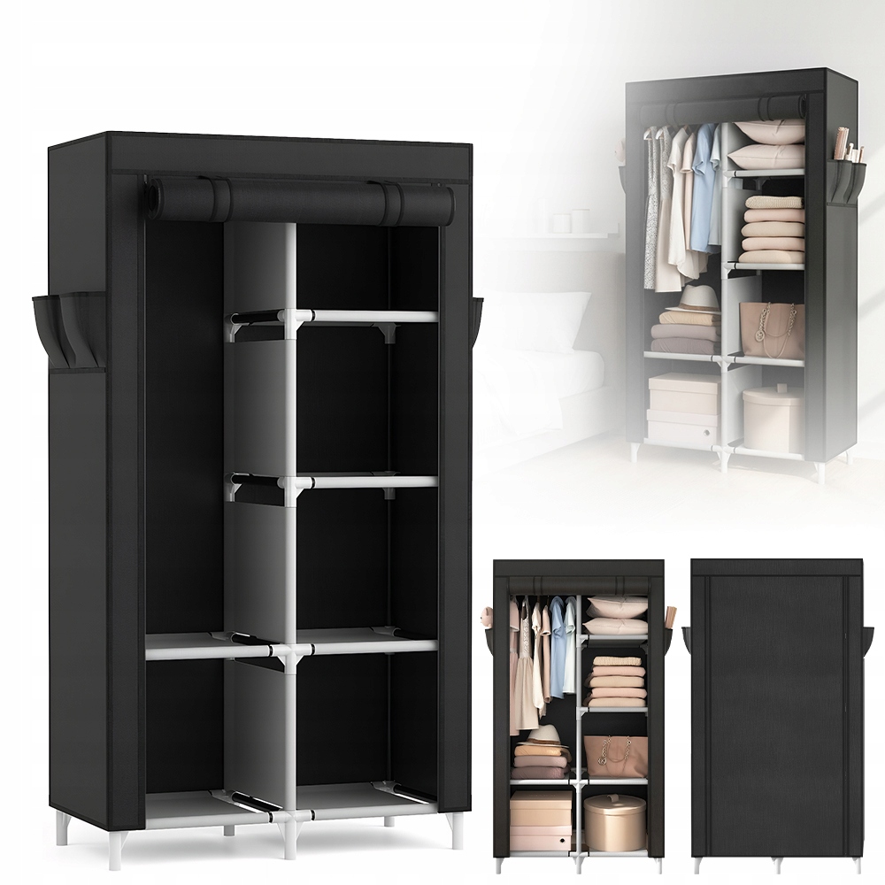 Skříň S 6 Polic 84X42X162 CM