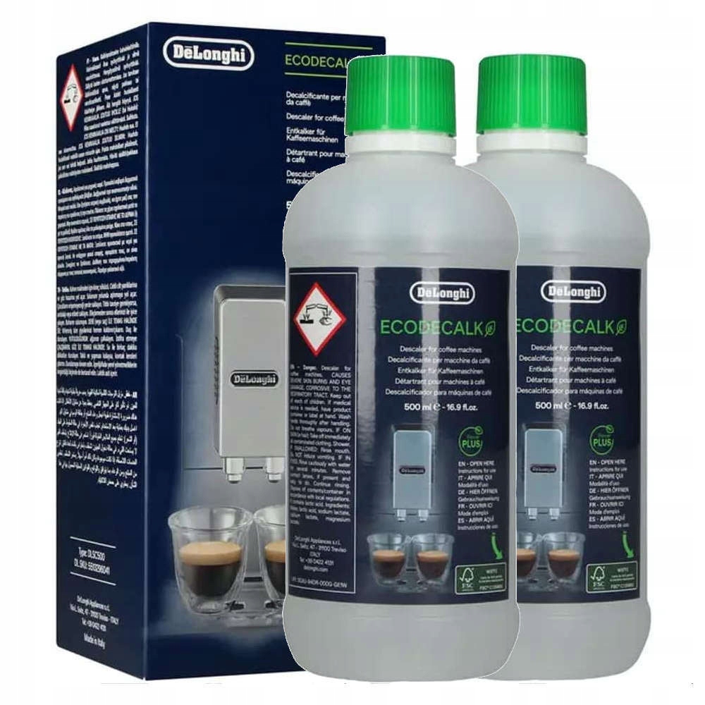 

Odkamieniacz do ekspresu Delonghi EcoDecalk 2x0,5l