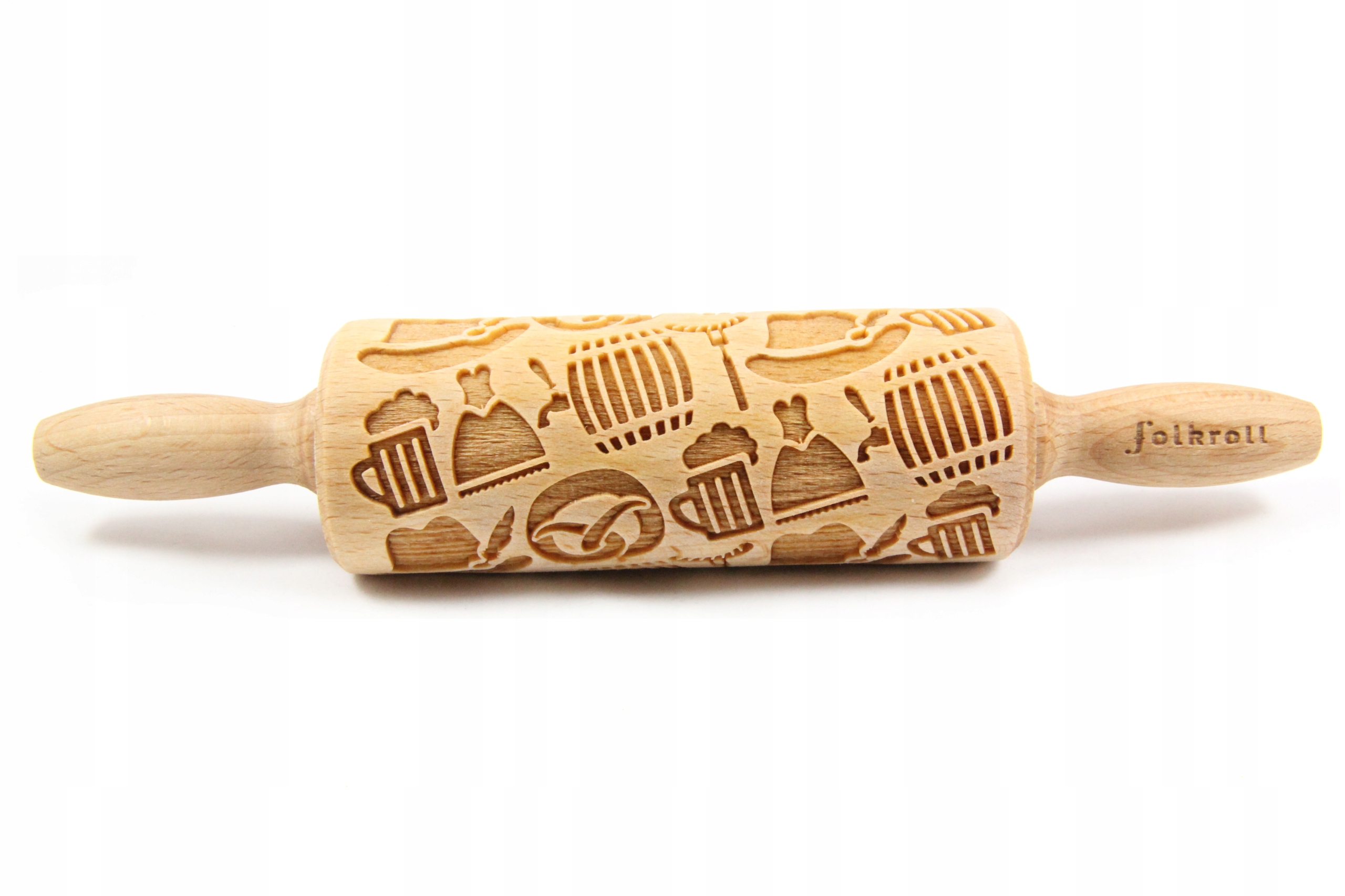 Wałek grawerowany do ciasta wzór OKTOBERFEST