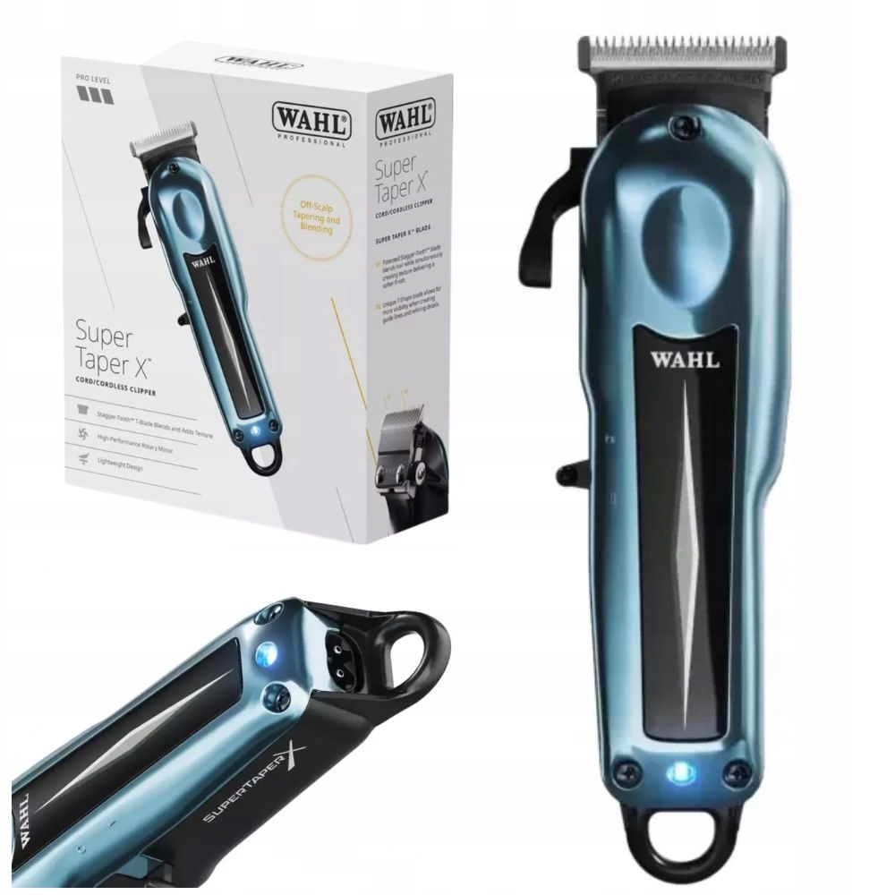 Bezprzewodowa Maszynka Do Strzyżenia Włosów Wahl Taper X Made in Usa