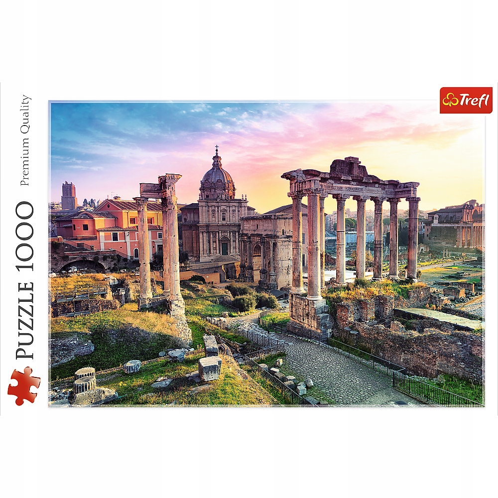 PUZZLE MIASTO RZYM FORUM ROMANUM 1000 EL TREFL