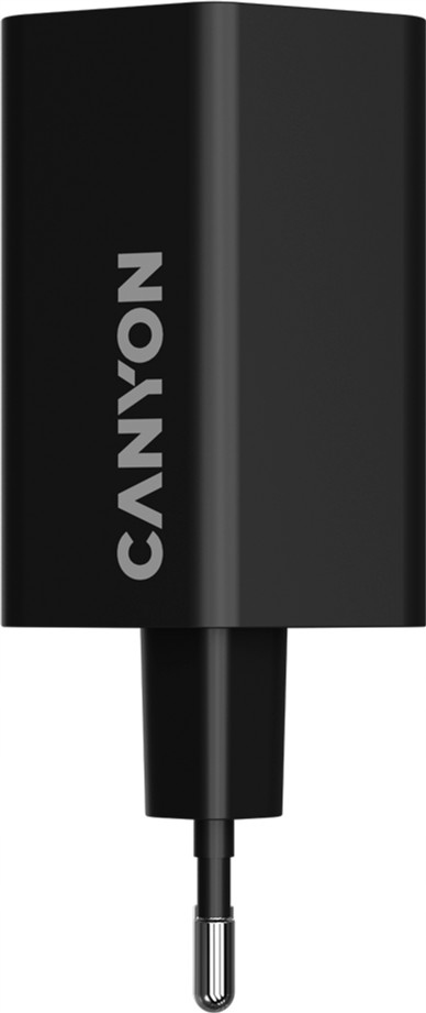 CANYON Ładowarka sieciowa HEXAGON 65 GaN 65W 2xPD 1xQC EU Czarna — 5
