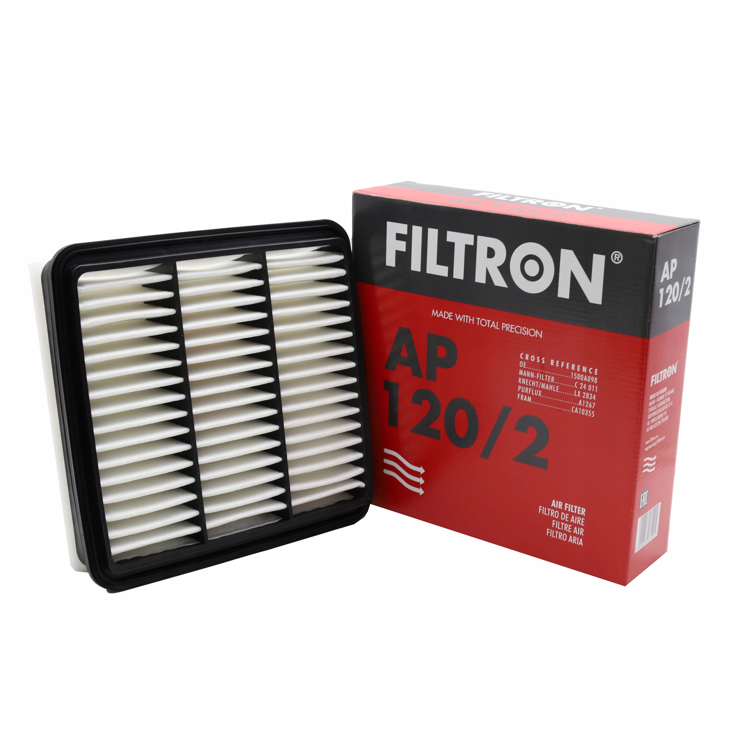 Воздушный фильтр Фильтртрон AP120/2 купить с доставкой из Польши с ...