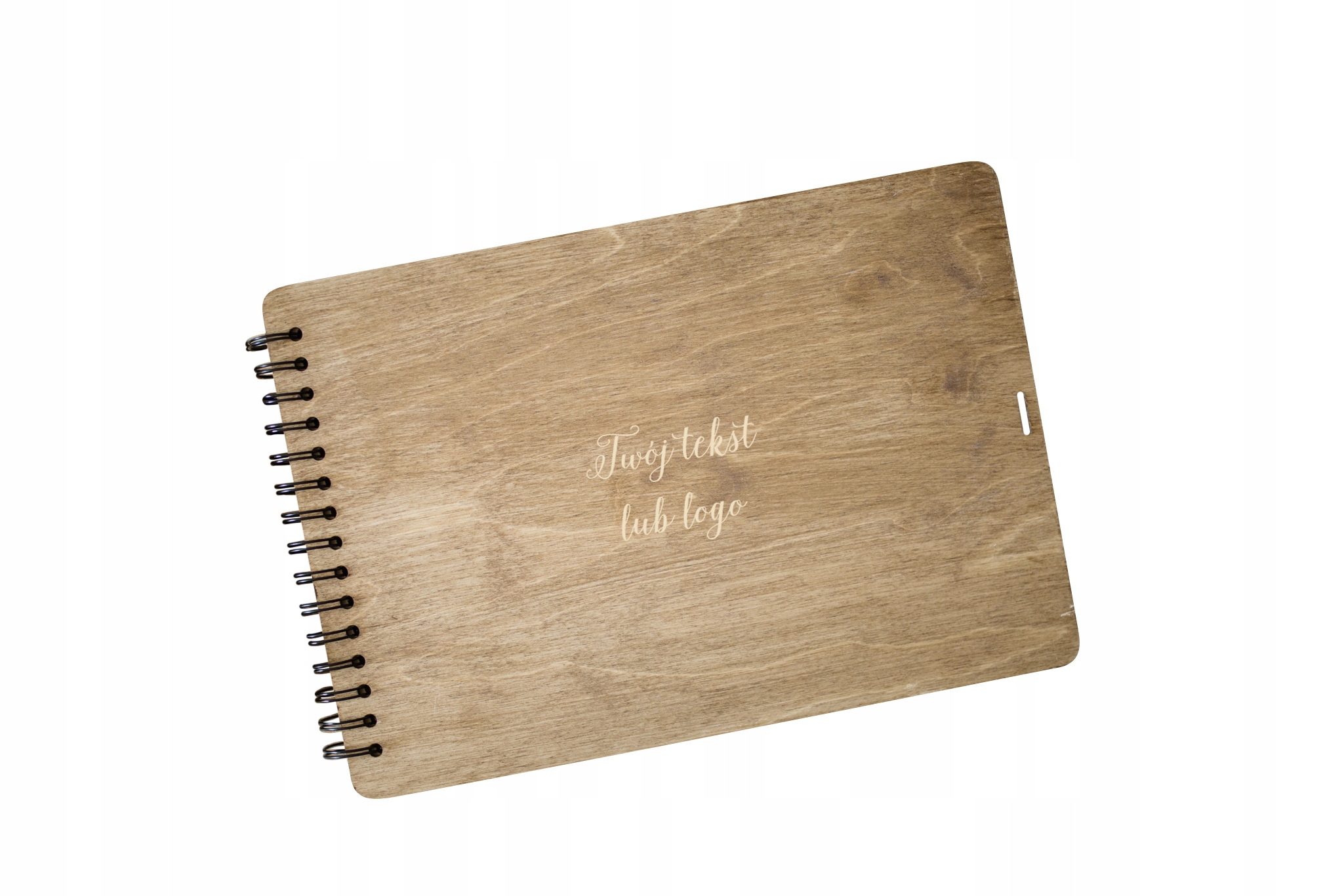 Rustykalny album na zdjęcia 20x30 PERSONALIZOWANY