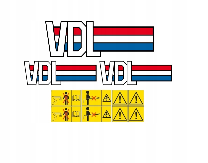 Samolepky s nálepkou Hakowiec VDL