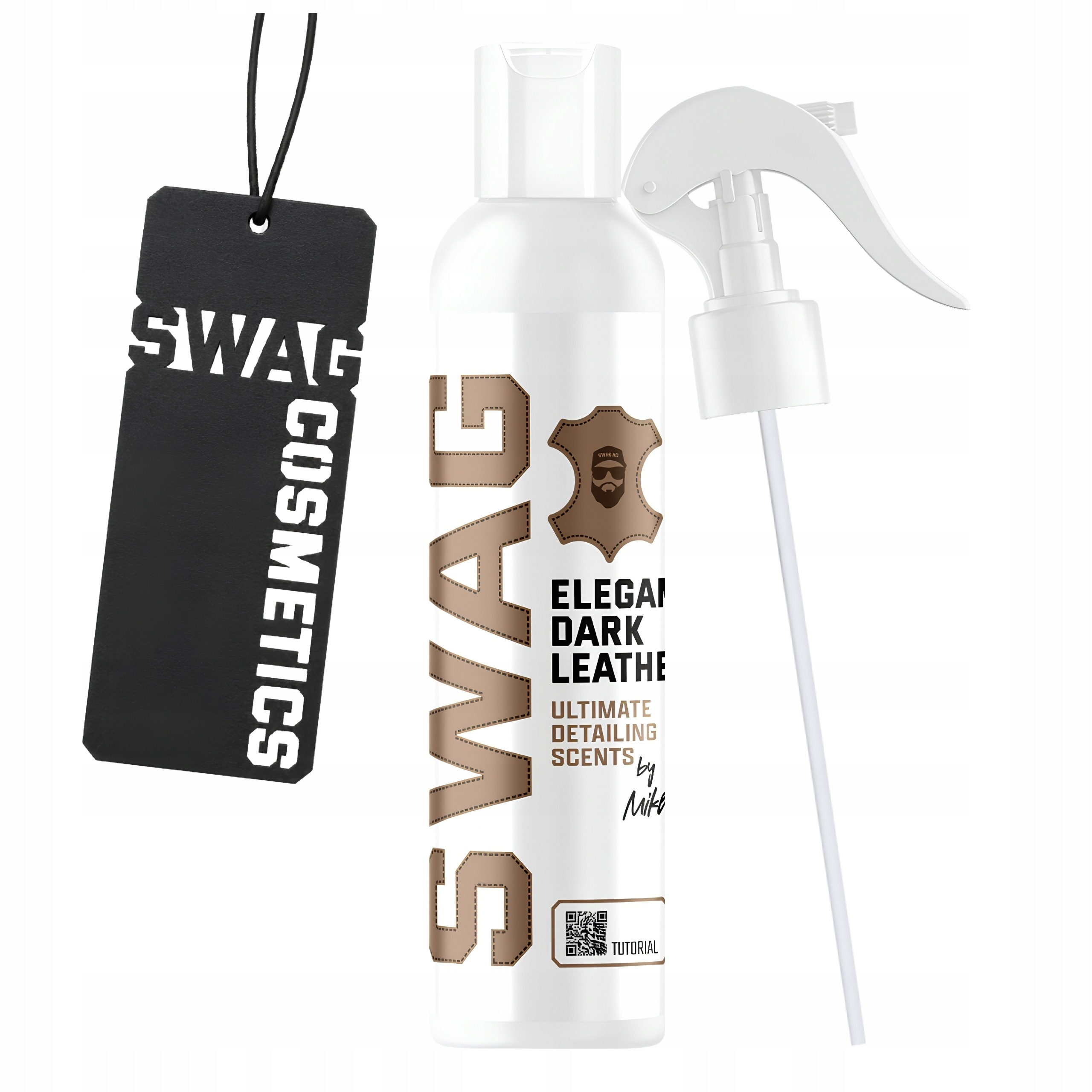 Zapach samochodowy skóra 150ml zawieszka Swag Elegant Dark Leather