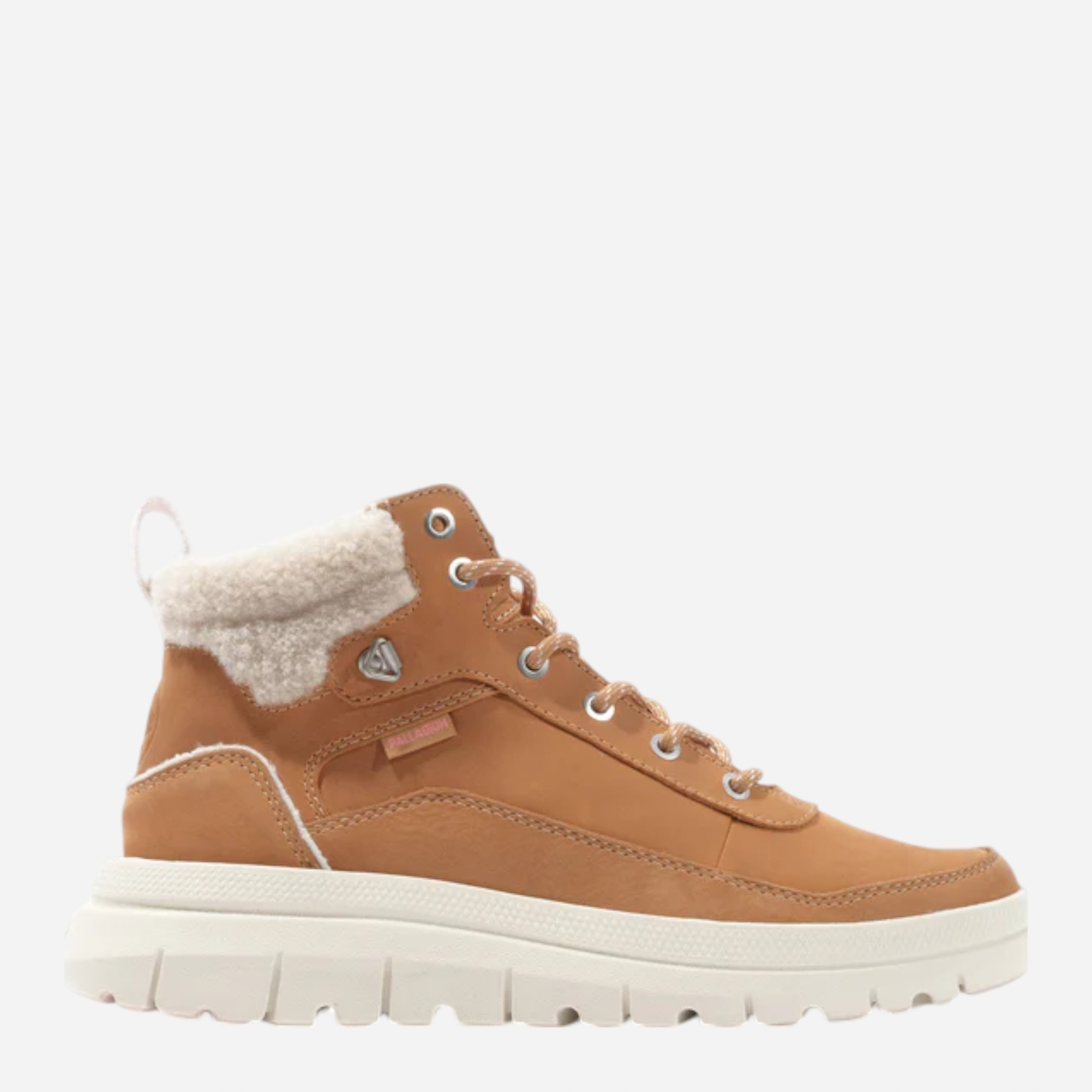 Zimowe trzewiki damskie skórzane Palladium Pallaflex Cuff Warm