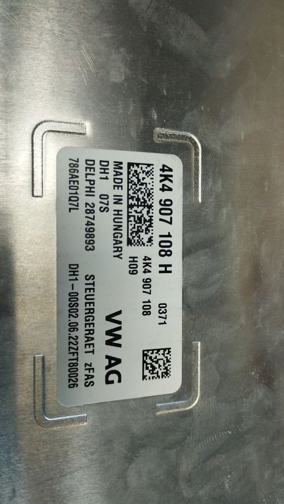 Audi A6 Allroad C8 control unit KAMER 4K4907108H