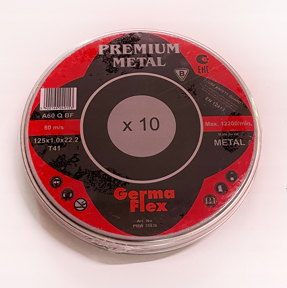 

Tarcza Do Cięcia Metalu 125x1mm 10szt Premium