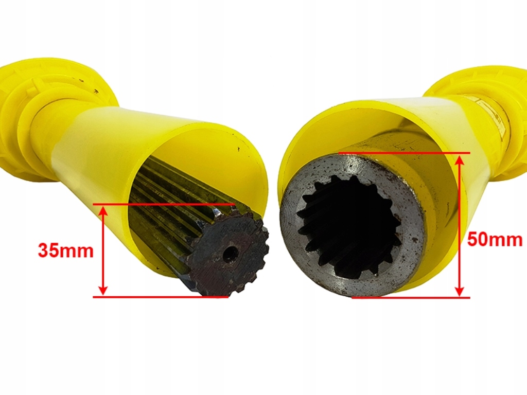 WAŁEK PRZEKAŹNIKA MOCY 75cm FREZOWANY DO CIĄGNIKA Producent części inny