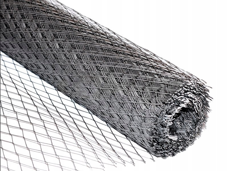 SIATKA PODTYNKOWA CIĘTO-CIĄGNIONA Z BLACHY OCYNKOWANEJ 50 cm