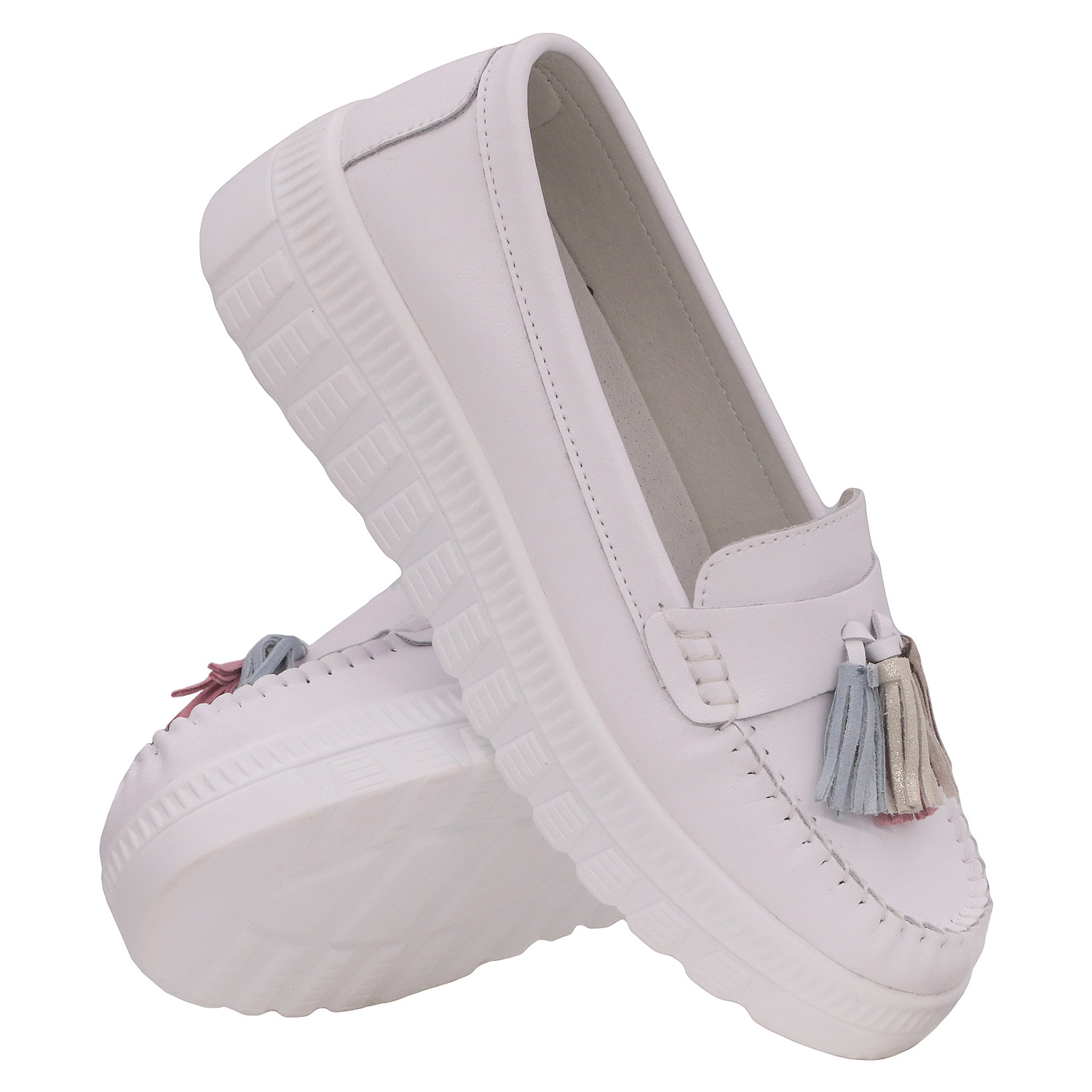 Jezzi dámské mokasíny se střapci JE-25PB18-8561 euroobuv