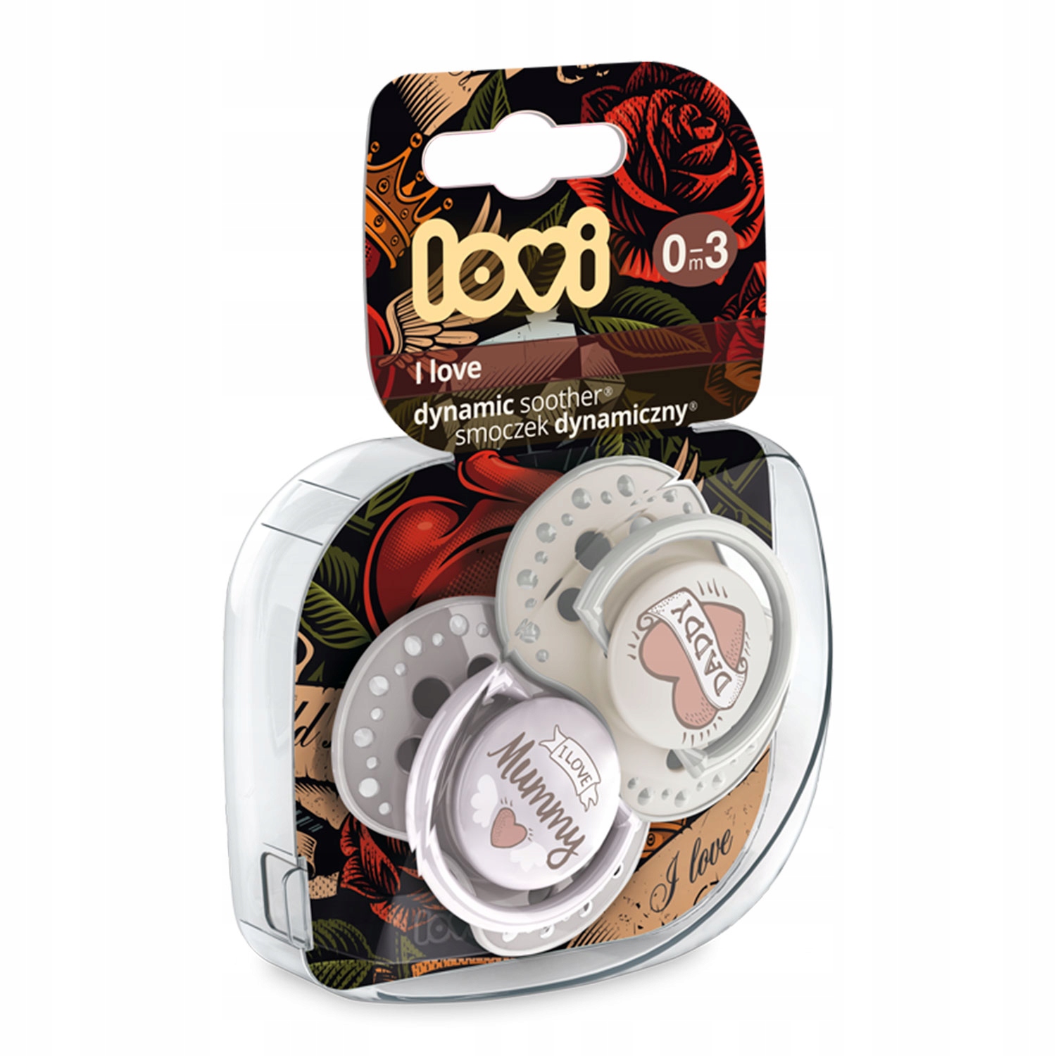 LOVI SMOCZEK DYNAMICZNY USPOKAJAJĄCY 2 SZT 0-3 m Kod producenta 22/866