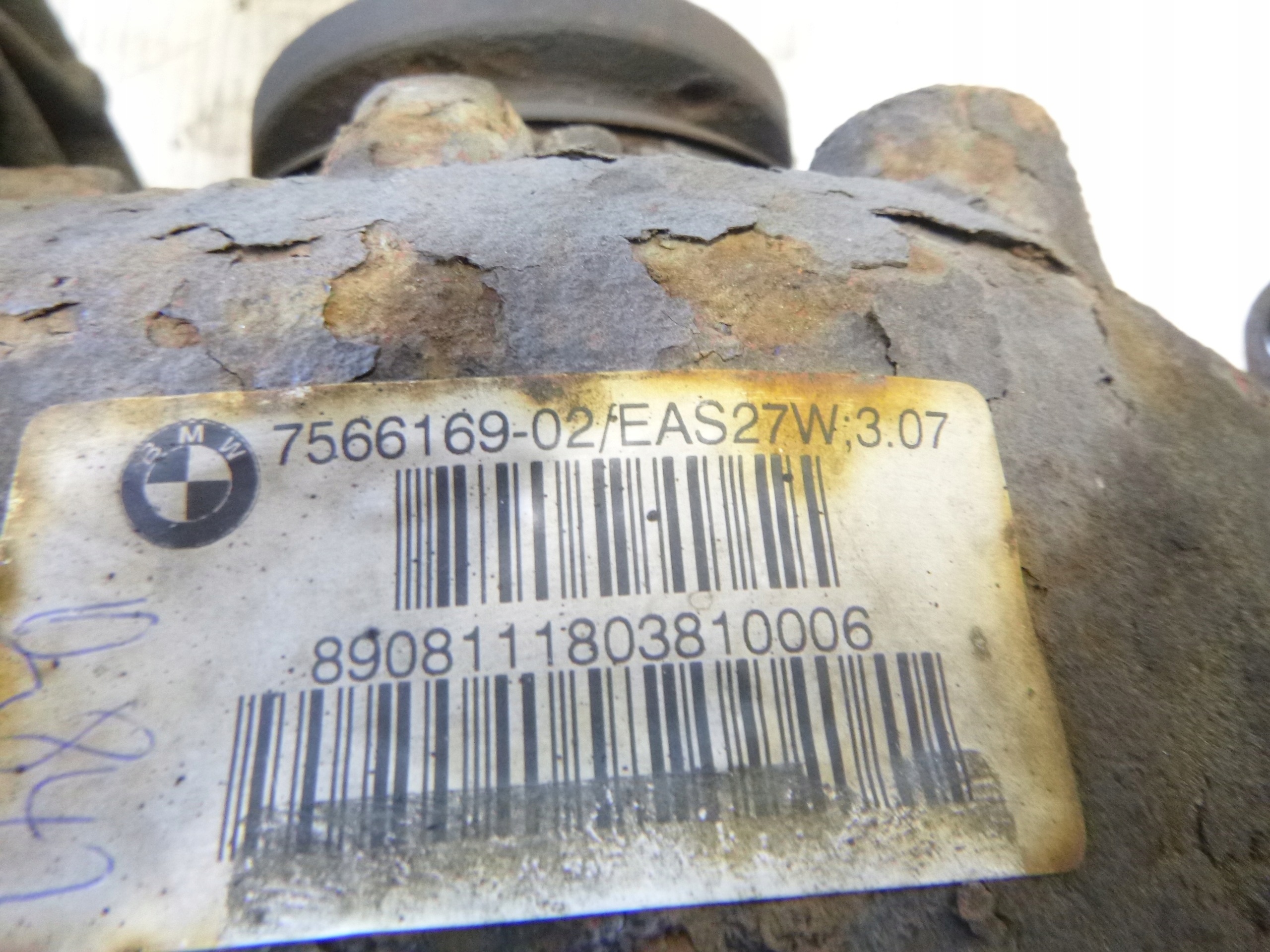 differenziale differenziale anteriore BMW 1 E87 2.0 2008r. 7566169 Przelazenie 3:07