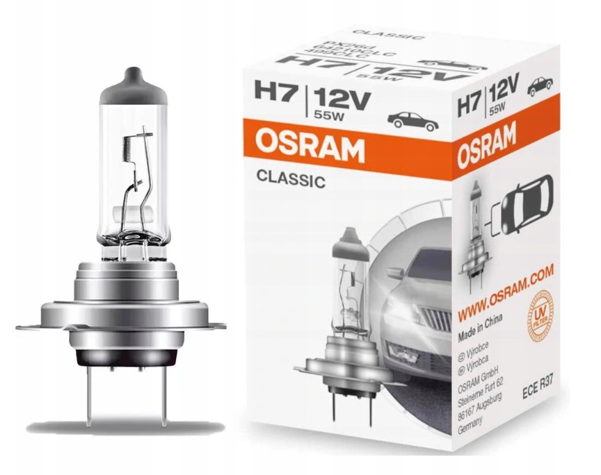 ŻARÓWKA H7 12V 55W OSRAM CLASIC OSRAM