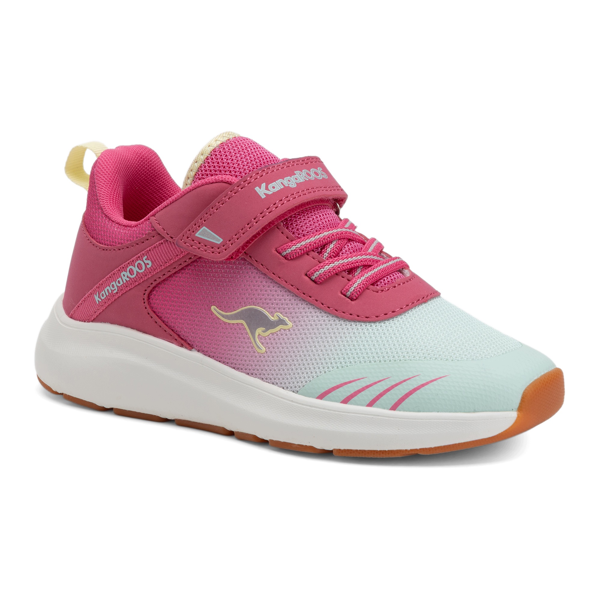 Buty dziecięce KangaROOS KB-Rida Ev daisy pink/mint