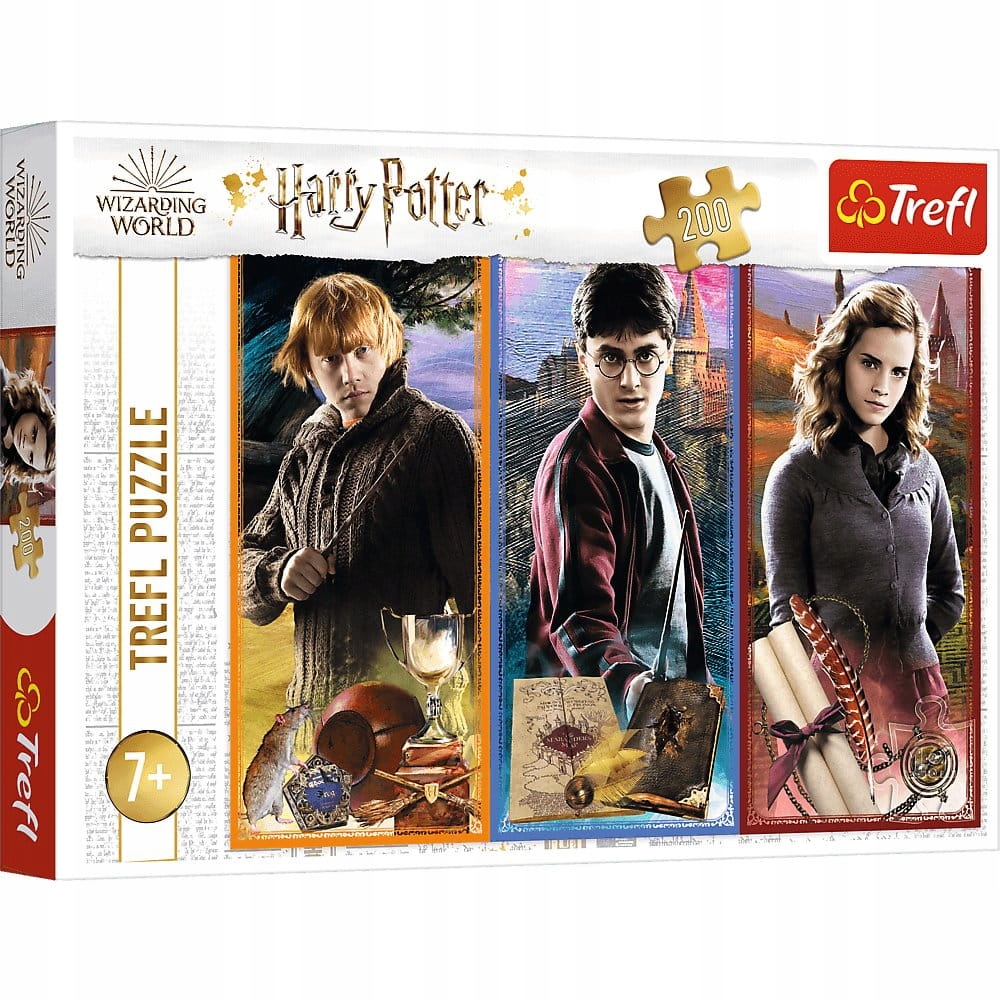 

Trefl Puzzle 200 el Harry Potter W świecie magii