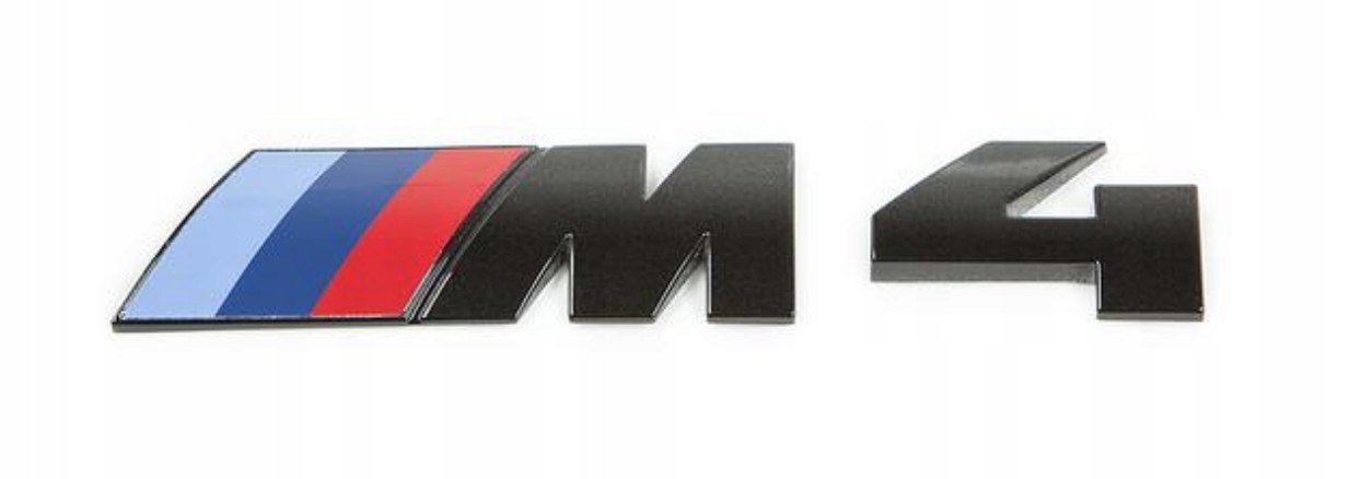 

Bmw M4 F82/83 emblemat znaczek logo napis czarny