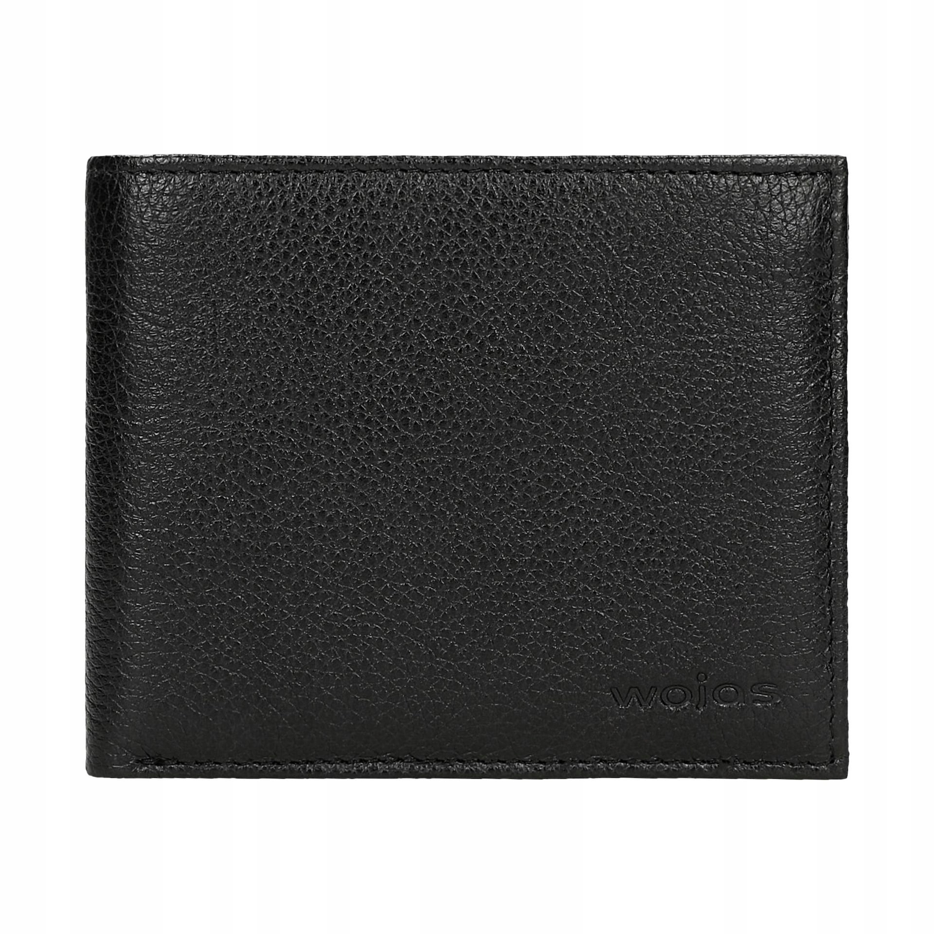 Portfel Męski Skórzany modny solidny Skóra Naturalna Rfid czarny Wojas