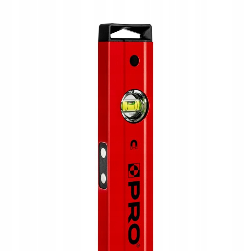 Poziomnica PRO800 Czerwona z Magnesem 40 cm Pro Bez Uchwytów