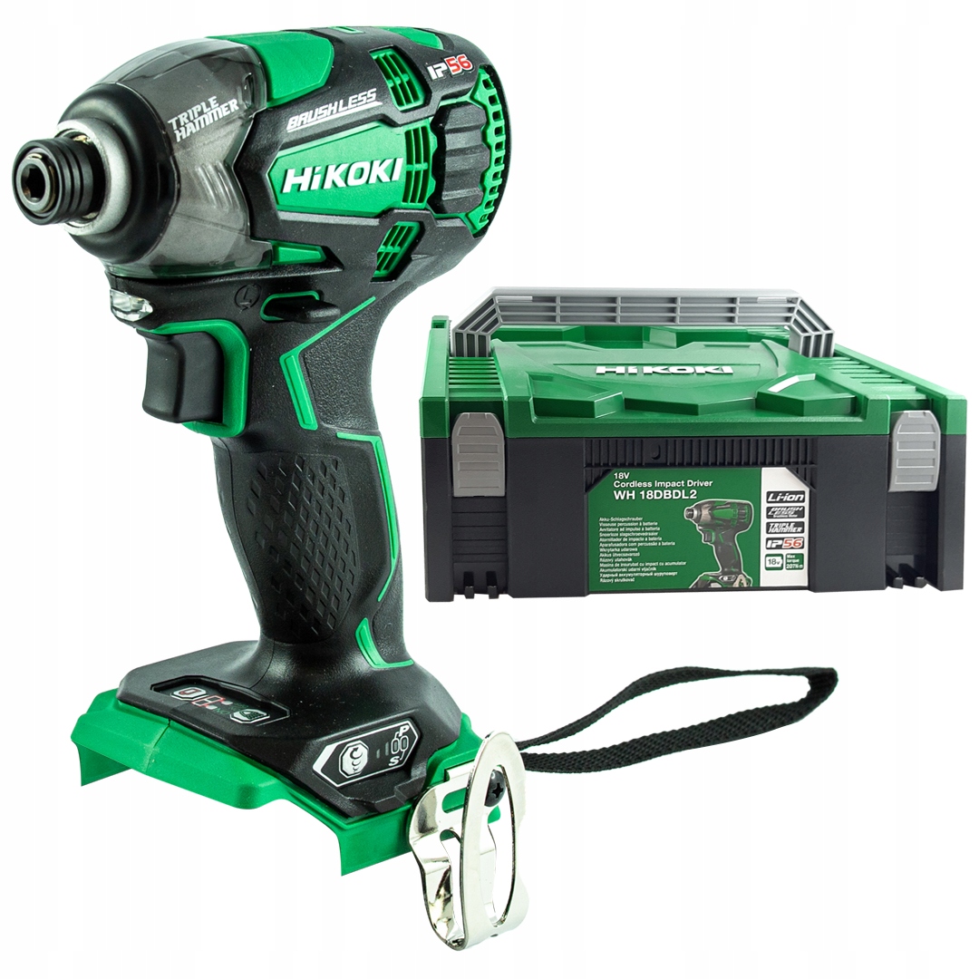 

Zakrętarka 18V 207Nm 1/4' HiKOKI WH18DBDL2 W2Z