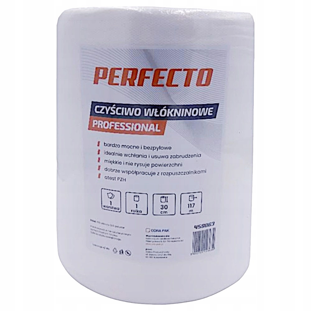 Levně Čisticí Utěrka netkaný 30cm 117mb 300listů Perfecto