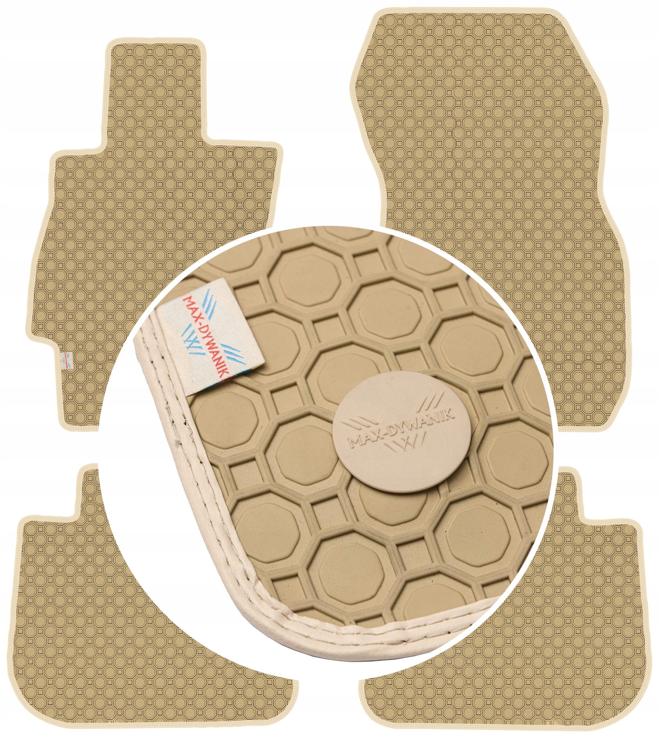 Subaru Outback IV 2009-2014 Koberce Béžové