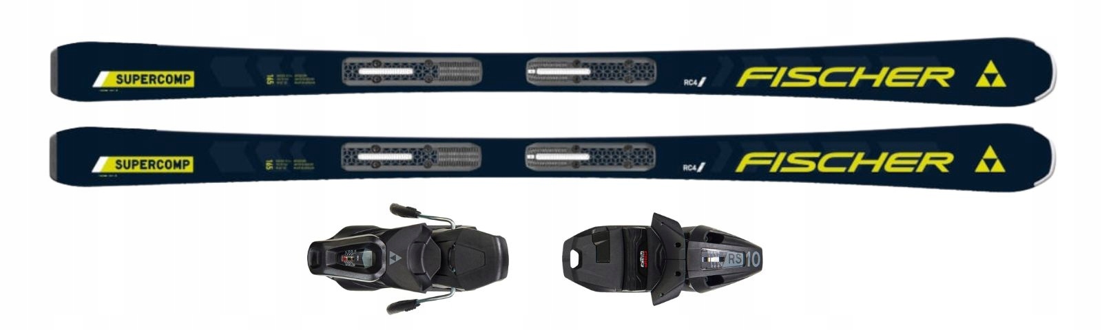 Fischer 2026 Narty Zjazdowe RC4 Supercomp Slr RS10 WoodCore A55025 165 cm