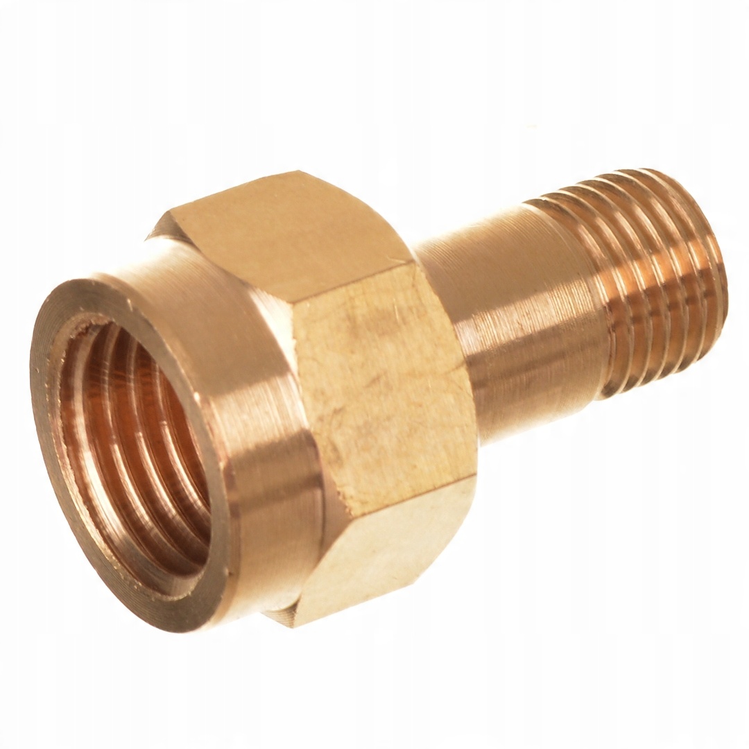 

Redukcja, adapter przejściówka gwintu 1/8 M 1/4 F