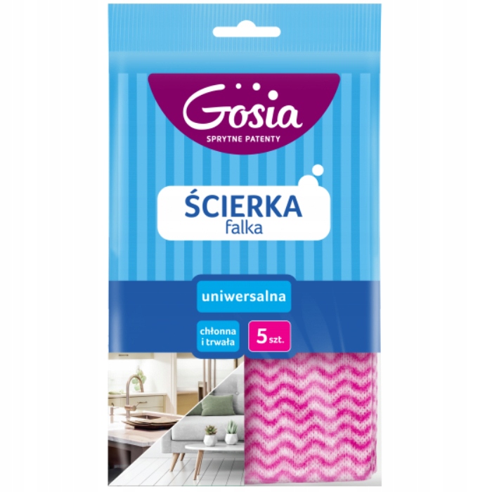 

Gosia Ścierka Uniwersalna Falka Chłonna 5 Sztuk