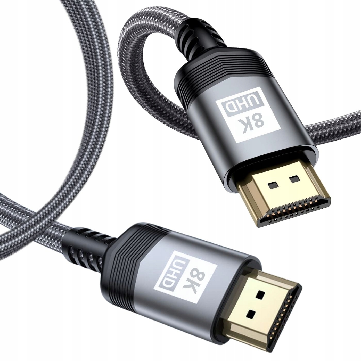 KABEL HDMI 2.1 PREMIUM ULTRA High Speed 8K 60HZ 1M PRZEWÓD ADAPTER HD 100CM