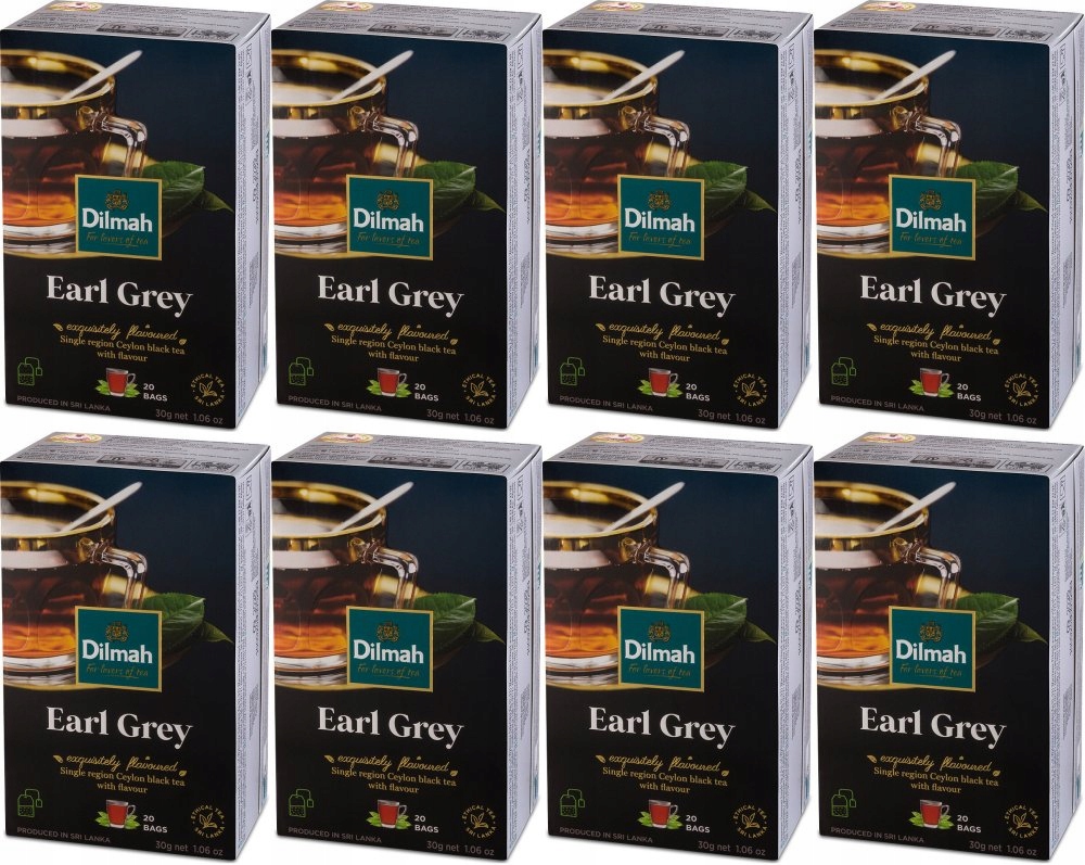 Herbata czarna ekspresowa Dilmah 30 g [20x1,5g] x 8