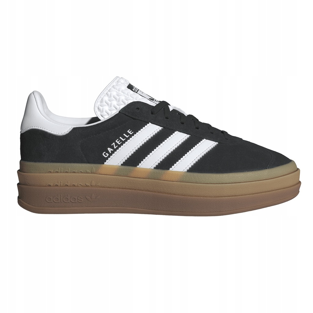 Dámské sportovní boty adidas Gazelle Bold IE0876 semišové černé 37 1/3