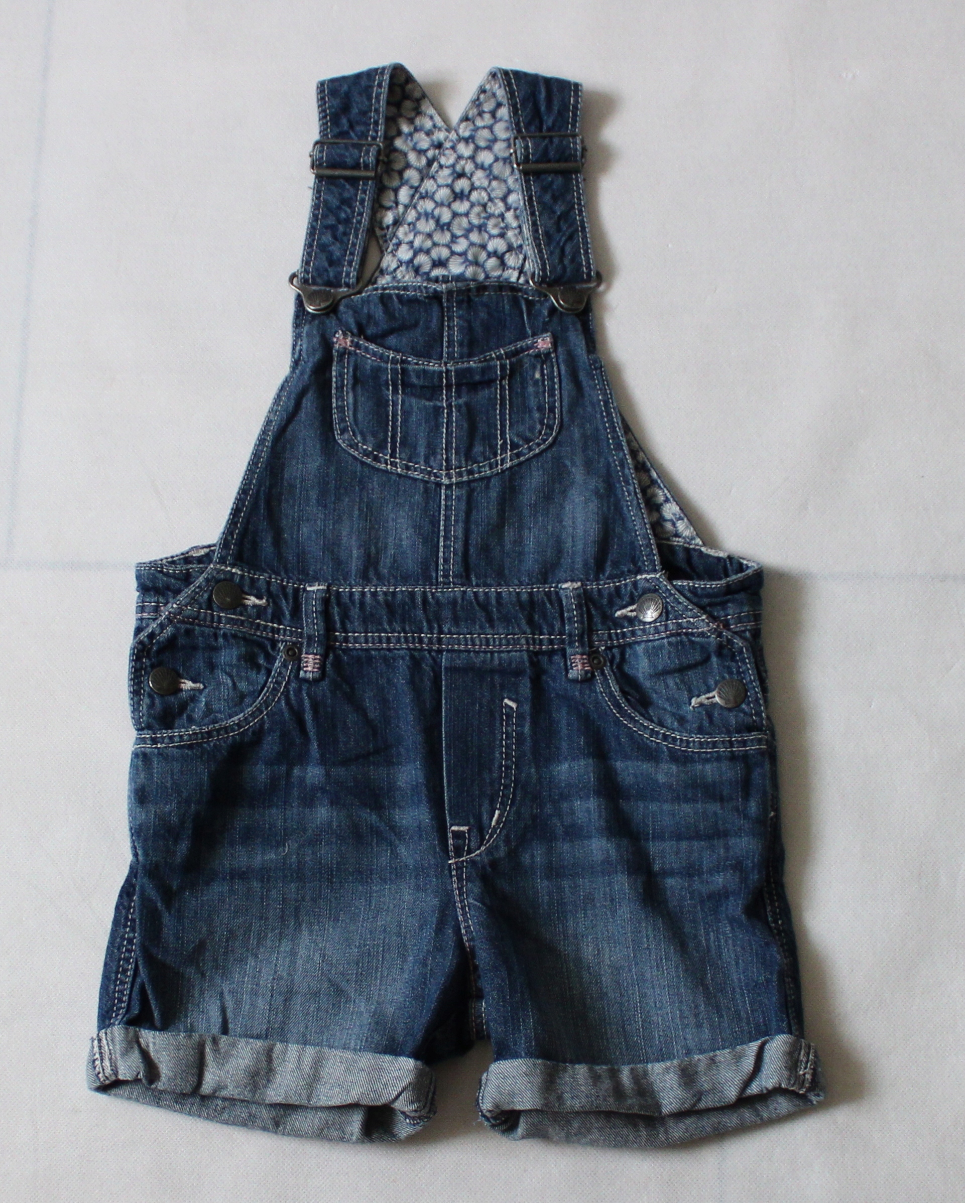 H&M JEANSOWE SPODNIE OGRODNICZKI Roz 92