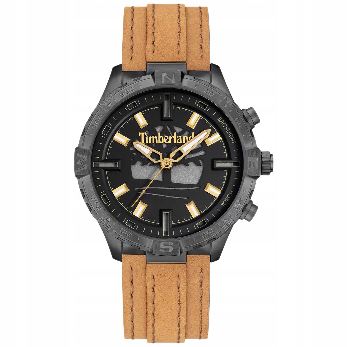 Pánské Hodinky Timberland TBL.TDWGD0031101 hnědé
