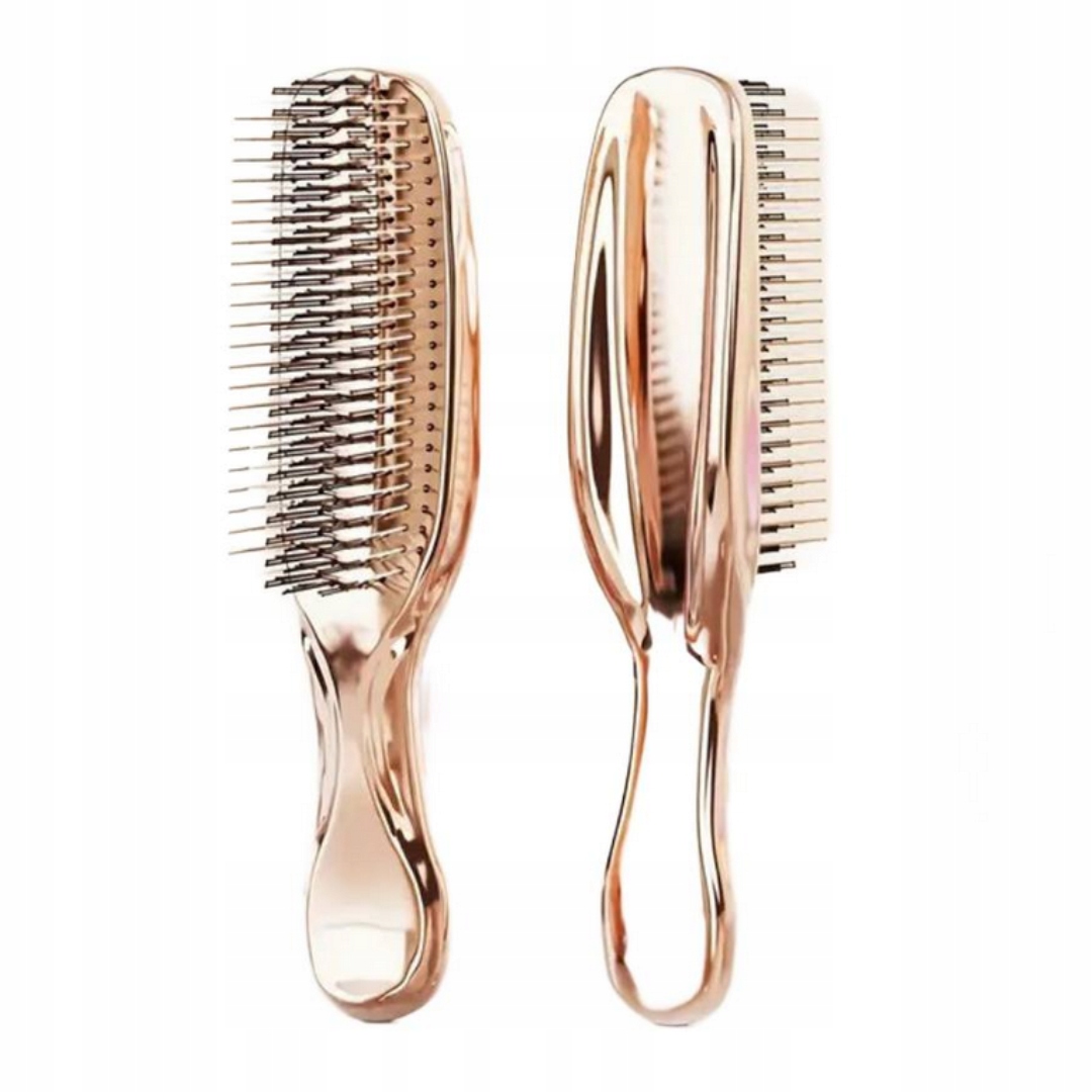 Scalp Brush Model Long Szczotka do Pielęgnacji Włosów i Skóry Głowy Złota