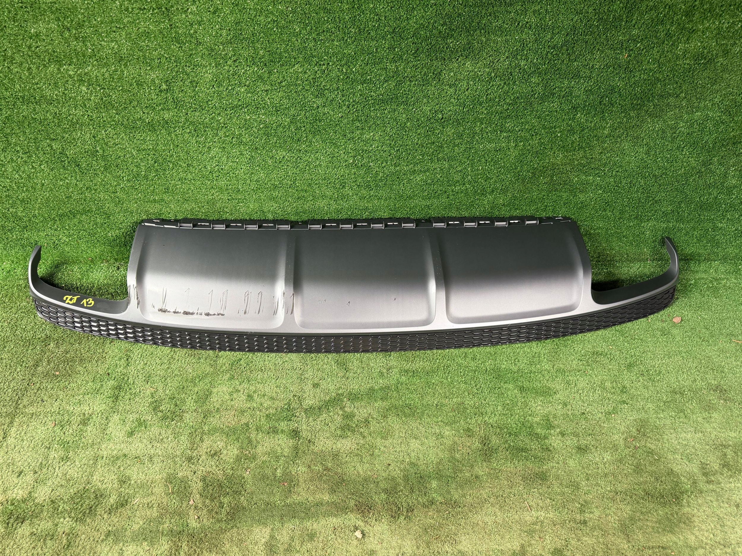 Audi Q7 4M 14- S line spoiler der Stoßstange heck hinten
