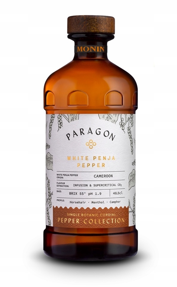Monin Paragon White penja pepper 485 ml
